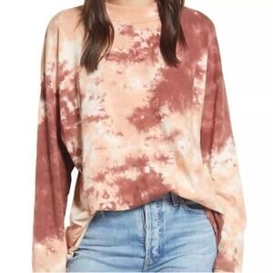 We The Free Tie Dye King Sleeve Top - Size Small